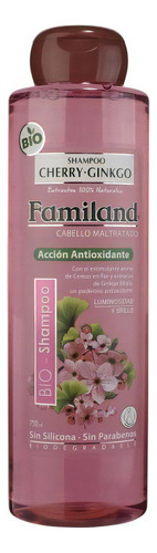 Shampoo Familand 750ml Cherry Ginkgo Bio