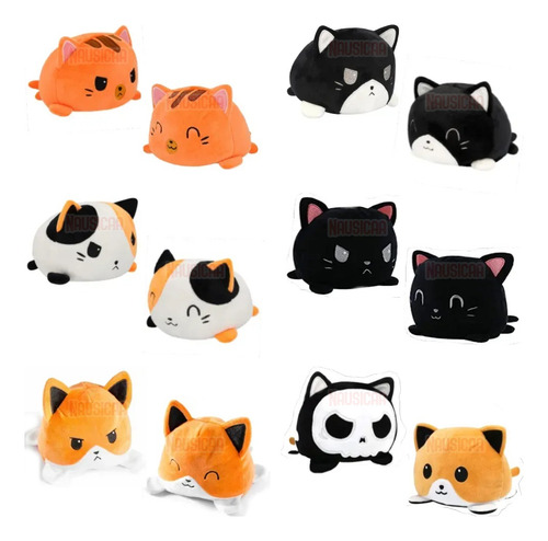 Imagen 1 de 1 de Reversible Gato, Peluche
