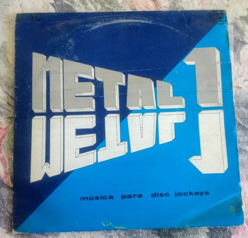Metal 1 Música Para Disc Jockeys Vinilo Compilado  Dj 1982