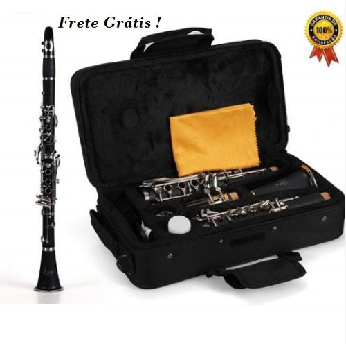 Clarinete 17 Chaves Jahnke Original Clarineta Barato