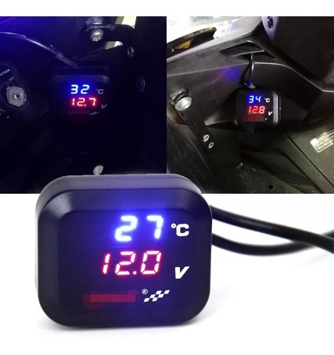 Reloj Digital Temperatura De Agua Tuning Racing