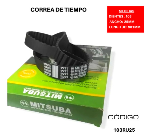 Correa Tiempo Suzuki Grand Vitara 1.6 Ft Ht Close 2003 2005