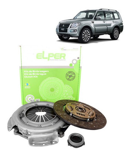 Kit Embreagem Elper Pajero Dakar 3.2 L200 Triton 2009/...