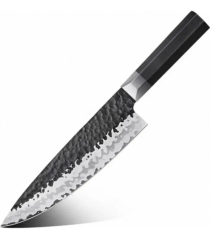 Shan Zu cuchillo de chef japones de 8 pulgadas 7 capas 9cr1