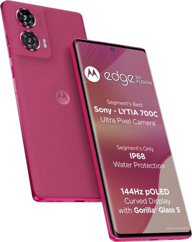 Motorola Edge 50 Fusion 5g Dual Sim 12gb 256gb Rosa Rosa