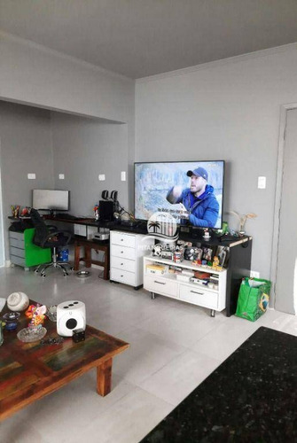Imagem 2 de 12 de Ótimo Apto 3 Quadra Da Praia De Pitangueiras, 1 Dorm. Todo Reformado, 1 Vaga De Garagem. - Ap0073