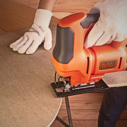 Sierra Caladora Black Decker 400w Ingletadora Madera Bes603