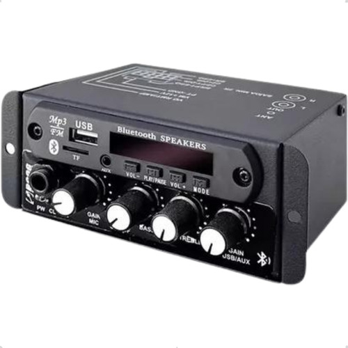 Mixer Bt 120.2 Boog Amplificador Bluetooth Usb P10 P/ Carro
