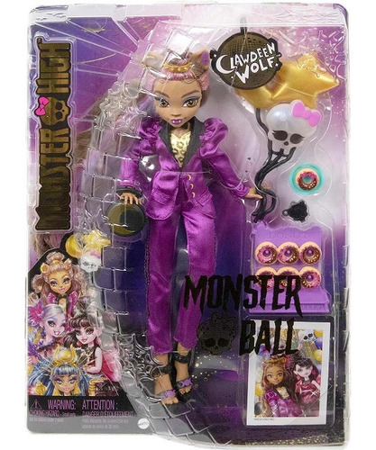 Muñeca De Baile Monster High Monster Clawdeen Mattel Hnf69