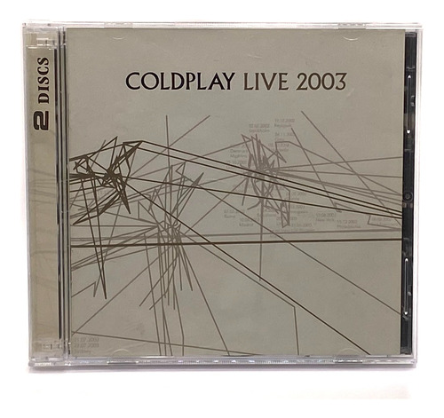 Cd + Dvd Coldplay Live 2003 Enhanced / Made In Usa 2003