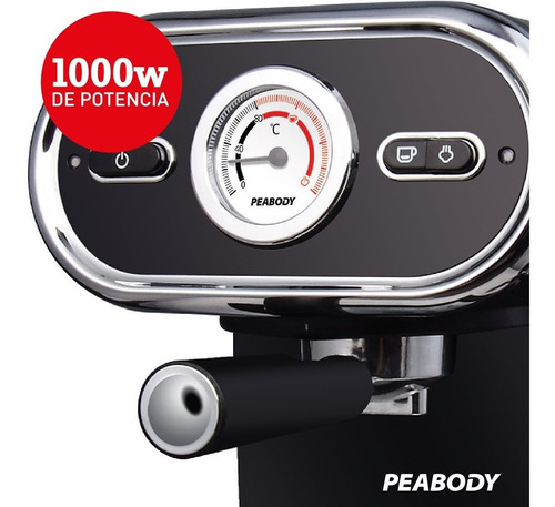 Imagen 3 de 10 de Cafetera Express 15 Bares 1l Peabody Ce5002 Con Espumador
