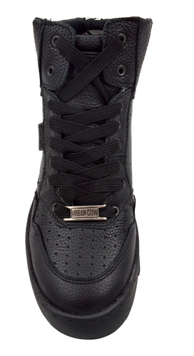 Zapatilla Mujer Urban Cow Ascari Botita Cuero Tendencia Moda