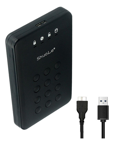 Para Disco Rígido Para Hdd Com Proteção Por Senha 2,5 ''