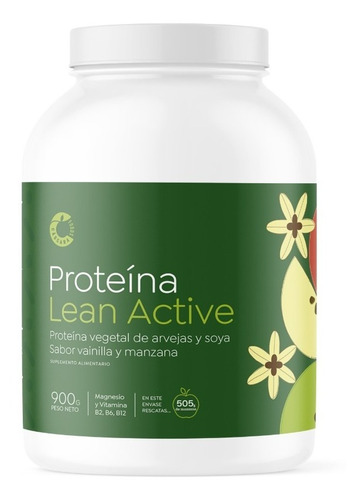 Proteína Lean Active 30 Días Vitaminas B, Fibra Sin Lactosa