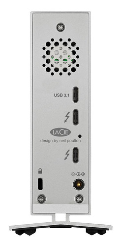 externo LaCie D2 Thunderbolt 3 STFY10000400 10TB