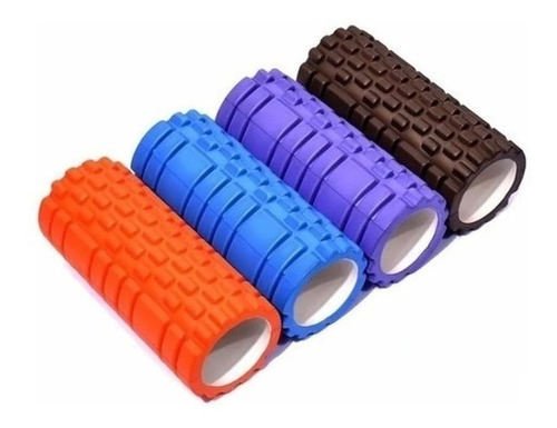 Cilindro Roller Yoga Espuma Masajeador 33x13cm Pack 2 Uni