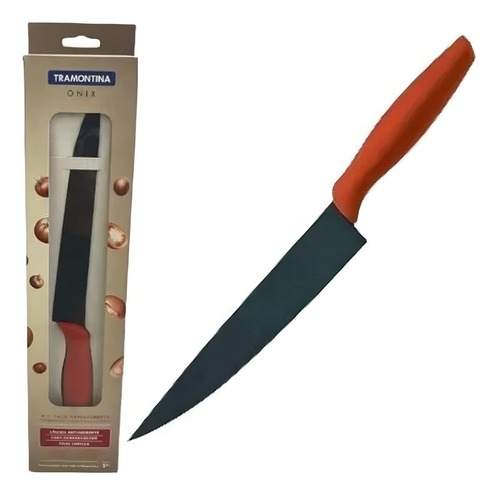 Kit de cuchillos de cocina antiadherentes de acero inoxidable 5 7 8 Onix Tramontina