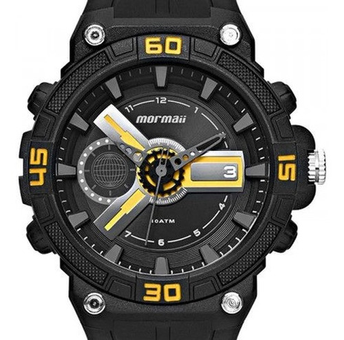 Relógio Mormaii Masculino Wave Preto Moy120ab/8y