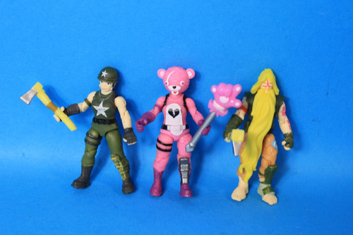 Set 3 Figuras Fortnite Epic Games (Usado)