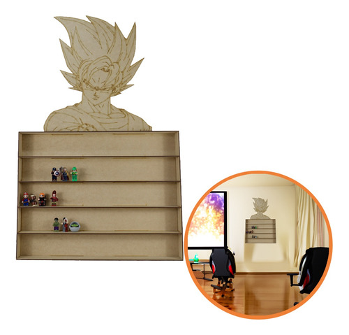 Organizador Para Legos En Forma De Goku