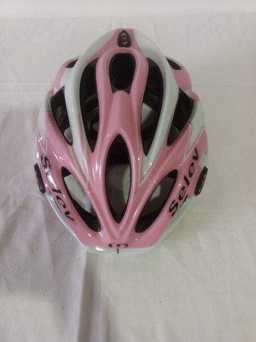 Casco Para Bicicleta Rosado Selev Matrix