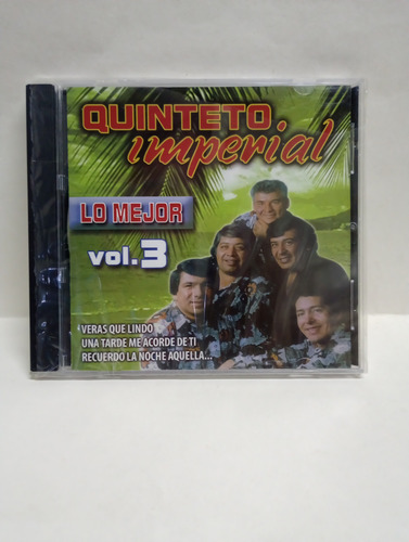 Cd Quinteto Imperial Lo Mejor Volumen 3