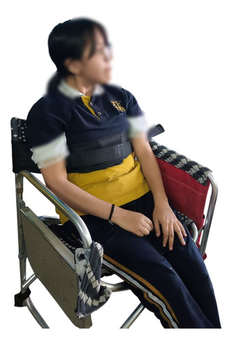 Cinturón Seguridad Para Silla De Ruedas Resistente Y Suave 120 Cm Mediano