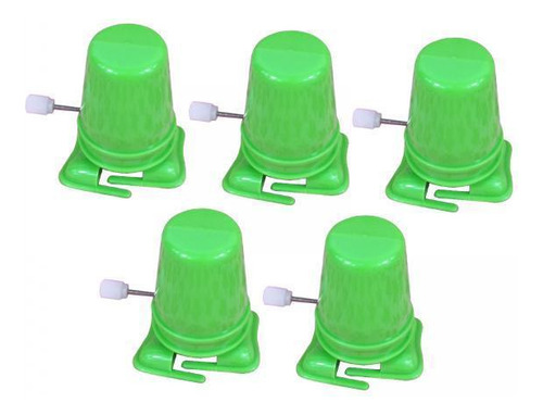 2 X 5 Piezas De Robot Con Patas Mecánicas, Movimiento Verde