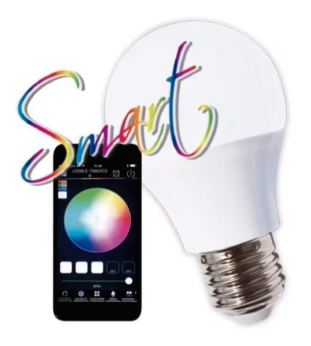 Lampara Led Rgb 10w Smart Wifi Tbcin Android / Ios