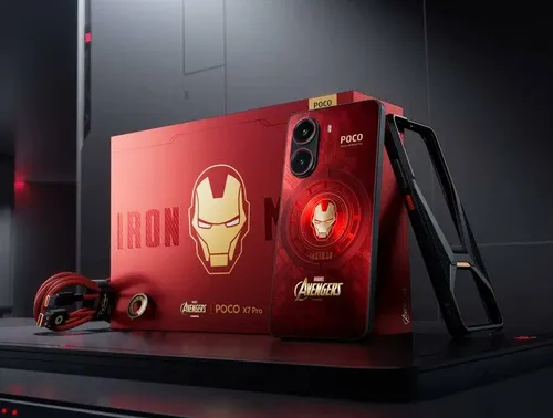 POCO X7 Pro Iron Man Edition 512GB　ケース付 Iron Man Edition Xiaomi Poco X7 Pro 512gb 12gb Ram Dual Sim