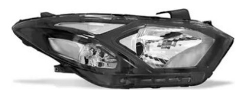 Farol Onix Prisma 2017 18 19 20 Manual Friso Preto Sem Led