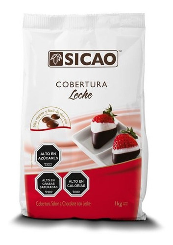 Cobertura De Chocolate Sicao  Blanco / Leche / Semiamargo 