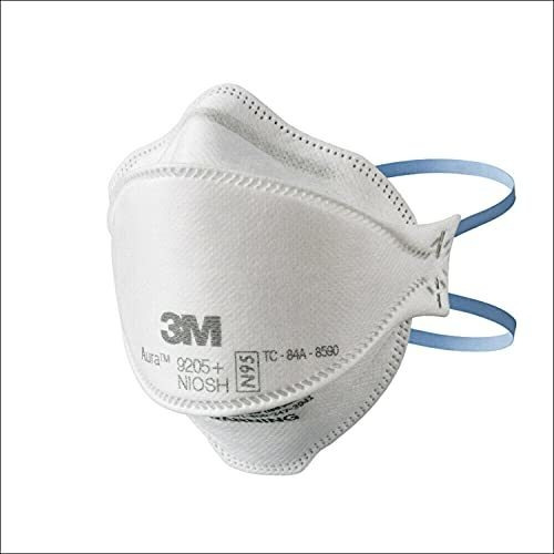 Respirador De Partículas 3m Aura 9205+ N95, Ligero, Respira