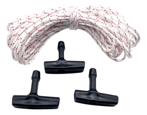 Manijas De Inicio De 3pcs Con Cable De Extracción Universal