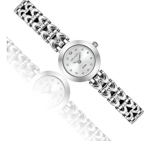 Relógio Seculus Feminino Classic Prata