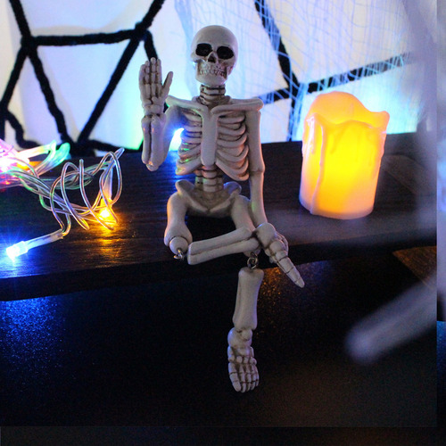 N Ornament Para Halloween Con Forma De Calavera Con Forma De