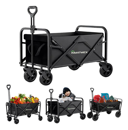 Carrito Portatil Multiuso Para Mascota, Niños,playa Inmatmex