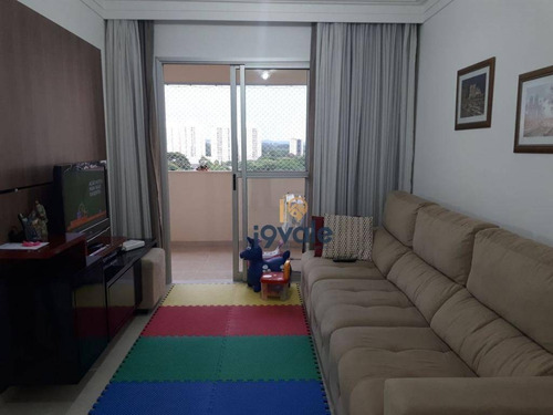 Apartamento Com 3 Dormitórios À Venda, 83 M² Por R$ 370.000,00 - Jardim Paulista - São José Dos Campos/sp - Ap1284