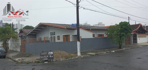 Imagem 1 de 16 de Casa À Venda Com 3 Dormitórios Na Vila Caiçara Em Praia Grande Sp. - Rrc187