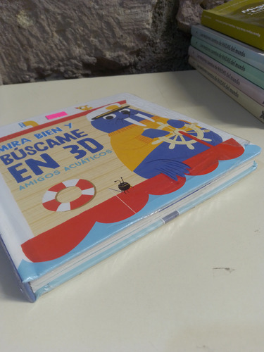 Mira Bien Y Buscame En 3d: Amigos Acuaticos - Yoyo Books