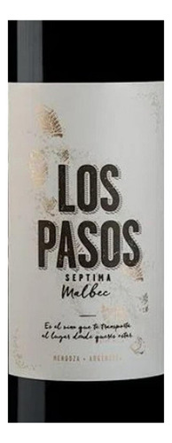 Pack De 6 Vino Tinto Los Pasos Séptima Malbec 750 Ml