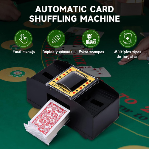 Barajador De Cartas,2 Barajas Barajador Para Cartas