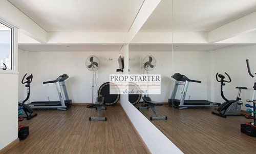 Imagem 27 de 29 de Apartamento Em Prédio Novo Com 2 Dormitórios Para Alugar, 50 M² Por R$ 2.600/mês - Santa Cecilia - Prop Starter Imóveis - Ap0865