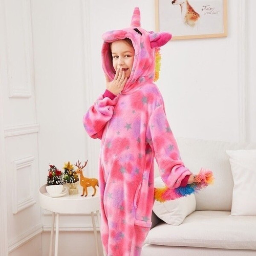 Pijama Enterito Disfraz Niño Adulto Kigurumi Varios Modelos