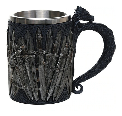 Taza Tarro Dragon Trono De Hierro Game Of Thrones Medieval