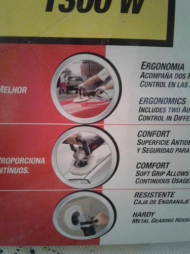Imagen 4 de 4 de Pulidora Skil De 7 (178 Mm) 1300 W Nueva