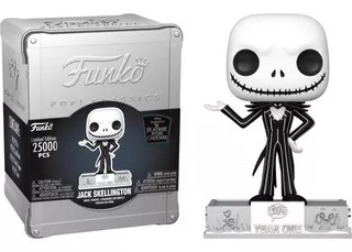 Funko Pop Disney * Jack Skellington W/ Metal Box Exclusivo