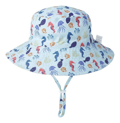 Sombrero De Sol Playa Niños Plegable Unisex