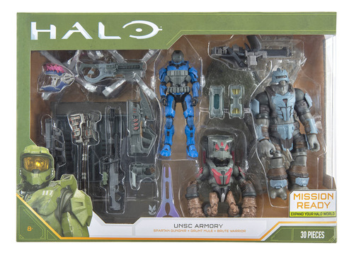 Halo World Of Halo Ultimate Mission Pack - Unsc Armory - Sp.