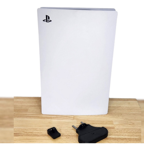 Kit Bases Para Playstation 5 Slim Y Mandos Dualsense Ps5s Color Negro